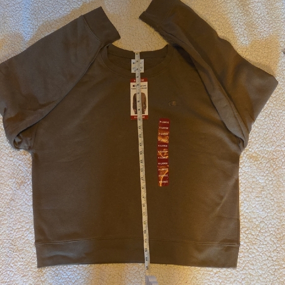 Champion Women's Crewneck Sweater in Brown - Picture 5 of 5